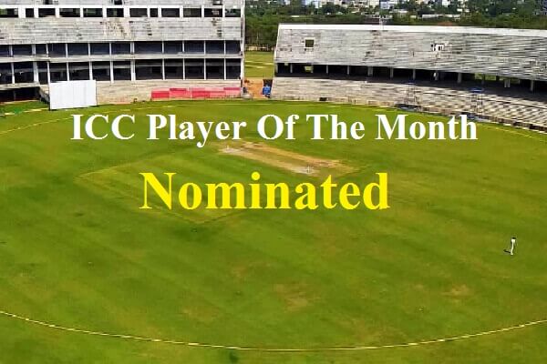 ICC Player of The month