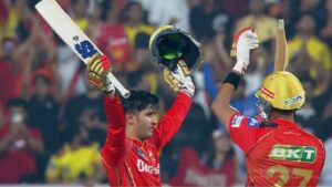 Priyansh arya century