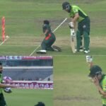 Salman Agha run Out