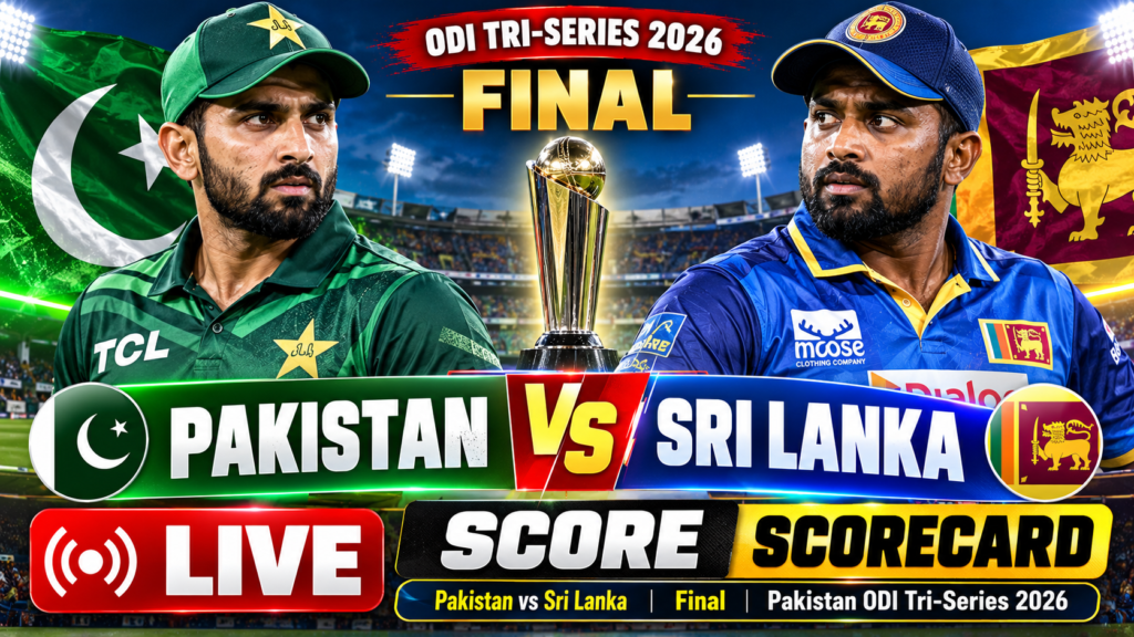 Pakistan vs Sri Lanka Final Scorecard